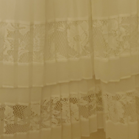 NWOT French Connection Pleated Chiffon Dress - Picture 3 of 5